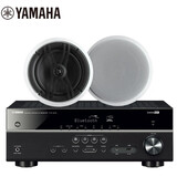 雅马哈（Yamaha）HTR-3072+IW360C 吸顶音响吸顶喇叭吊顶音箱客厅家庭背景音乐蓝牙功放音响（3件套）
