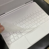 逐讯苹果2024款iPad Air/Pro11/13英寸妙控键盘贴纸10.9/12.9透明贴膜M4防磨砂M2/M3双面夹机身保护膜 专用键盘膜（防尘按键套） Apple 20-22款妙控键盘11英寸