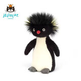 Jellycat吉利猫英国安抚玩偶可爱毛绒公仔儿童玩具礼物新娘伴娘手捧花结婚 炸毛企鹅22cm 正版