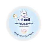 康婴健（Knfamil）婴儿松花止痒痱子粉140g 清凉粉吸汗爽身 宝宝痱子粉 四季通用 松花止痒痱子粉140gSW028