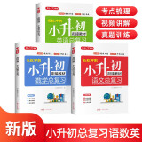 小升初总复习语文数学英语(共3册）2023小学生毕业知识大盘点全解必刷题真题卷模拟测试卷升学衔接教材