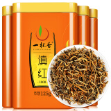 一杯香茶叶红茶滇红金芽云南蜜香型500g2024新茶礼盒装古树自己喝送礼