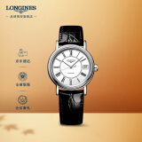 浪琴（LONGINES）瑞士手表 时尚系列 机械皮带女表L43224112