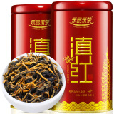 乐品乐茶滇红茶叶红茶特级 金芽功夫茶古树茶叶散装共200g