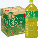 三得利（Suntory）伊右卫门绿茶福寿园茶饮料2L*6整箱日本进口无糖0卡0脂肪