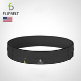 Flipbelt飞比特运动跑步腰包多功能大容量马拉松健身拉链款腰带酷碳灰L