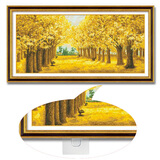 八千城免打孔挂画框套装无痕钉子相框强力粘胶贴挂钩壁挂式婚纱照片墙壁 无痕画托4个装（大画框加固用）