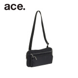 ace./Bastique2腰包日本ACE包挎包单肩包斜挎包简约大容量分区多层 62561 黑色