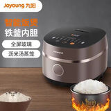 九阳电饭煲家用多功能铁釜球形内胆智能加热可预约全自动触摸式电饭锅 F-40TD02 4L