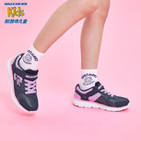Skechers斯凯奇童鞋女童休闲跑步鞋舒适网布运动鞋81358L