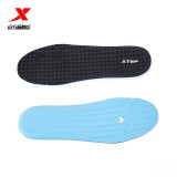 特步（XTEP）鞋垫柔软垫弹力简约舒适运动跑鞋鞋垫879237850033黑40码