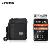 Samsonite/新秀丽单肩包多功能商务斜挎包9.7英寸平板电脑包 KG2*09001黑色