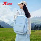 特步小巢背包双肩包大容量旅行防水登山出行初高中学生书包户外轻便