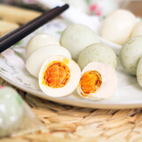 神丹 鹌鹑咸蛋12枚*2盒共168g  流油小咸蛋  白粥搭配  源头直发包邮