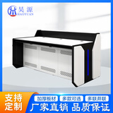 同鑫昊源操作台工作台监控操作台指挥中心控制台调度台视频控制机房多媒体桌播音桌讲台定制 定制款 单拍不发货 每联0.6米价格 双联起拍