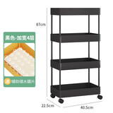 唯良（WEILIANG）多功能阳台花架落地室内花架种菜架多层花架置物架客厅花架子 黑色4层【带辅助储水膜片】