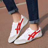 回力帆布鞋男鞋女鞋羽毛球乒乓球鞋跑步训练休闲运动鞋男鞋A WL-27白红 40