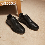 爱步（ECCO）商务皮鞋 男士休闲皮鞋男鞋牛皮鞋子正装鞋婚鞋 雅仕207124 黑色20712401001 41