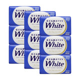 花王护肤香皂进口沐浴皂洗脸洗澡香皂 牛奶花香 130g 9块