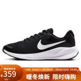 耐克NIKE跑步鞋女透气REVOLUTION 7运动鞋FB2208-003黑37.5