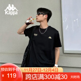 卡帕（Kappa）卡帕Kappa 1916经典复古短袖男纯棉运动T恤圆领半袖夏K0D32TD21V