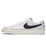 耐克NIKE板鞋男缓震经典BLAZER LOW '77休闲鞋DA6364-101白42