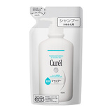 珂润（Curel）温和净油洗发水丰富泡沫敏感头皮适用进口 保湿洗发液补充装360ml