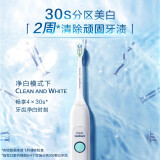 【七夕情人节礼物】飞利浦 电动牙刷HX6730成人声波震动牙刷(带刷头*1)3种智能清洁模式