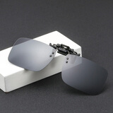 益盾（YIDUN）益盾 偏光太阳镜夹片中性墨镜夹片驾驶镜夹片防紫外线近视用 开学