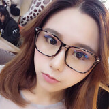 梵卡勒（FANKALE） 防蓝光辐射眼镜女过滤手机电脑有害光线无度数平光镜男女近视眼镜框电竞护目镜 9573豹纹框