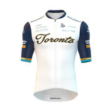 捷酷（jakroo）Toronto夏季短袖骑行服男女车队同款进口面料竞技版连体服套装 男款-短袖 M