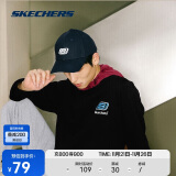 斯凯奇Skechers情侣遮阳帽棒球帽子户外跑步男女L319U045