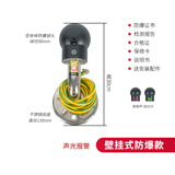 胜护（SEMHOOM）人体静电释放器消除器球柱本安型工业不锈钢304 壁挂式防爆款（声光报警）
