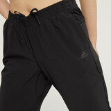 阿迪达斯 （adidas） 女子运动裤跑步训练健身休闲时尚舒适耐穿透气快干束脚抽绳梭织长裤 CW5773 L