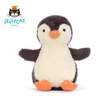 Jellycat吉利猫英国安抚玩偶可爱毛绒公仔儿童玩具礼物新娘伴娘手捧花结婚 花生企鹅11cm111 正版