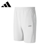 阿迪达斯（adidas）运动裤快干透气舒适男装拉链口袋休闲短裤 M码