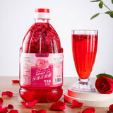 玫里传说玫瑰醋带花瓣2.5L/5L 食用果醋玫瑰果汁发酵酿造醋饮料似苹果醋 桶装玫瑰醋2.5L