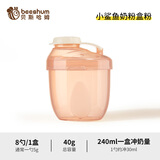 Beeshum贝斯哈姆奶粉分装盒便携外出零食宝宝一餐一格小盒子婴儿大容量 奶粉盒粉*1