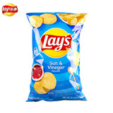 乐事（Lay's）美国进口无限桶装薯片休闲办公室零食居家追剧小吃香脆好吃 醋盐味薯片美国产 184.2g*1袋
