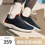 斯凯奇（Skechers）舒适透气网面休闲鞋一脚蹬轻质时尚运动鞋210281