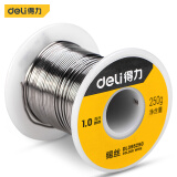 得力（deli）松香芯免清洗焊锡丝焊丝电烙铁焊接线径1.0mm250g DL395250