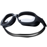 佳斯特（JAST） 泳镜 男女游泳眼镜高清防水防雾泳镜平光近视可选游泳镜 JSD605 黑色透明(平光)