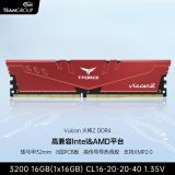 十铨科技火神Z DDR4内存条 台式机矮马甲32mm 3200/3600 8G/16G/32G 原厂颗粒  支持XMP/EXPO 3200 16G(16Gx1) C16 红色