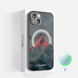 捣旦国度 适用iphone16promax手机壳苹果15/14保护套magsafe磁吸壳新款 梅里雪山灰  MagSafe款（38颗内置强磁 ） iphone 14 Pro