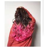 蒙倩（Meng Qian）2024流行挂耳染发剂挑染彩色染发膏渐变色漂粉绿色粉紫色蓝色