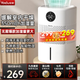 亚都（YADU）无雾加湿器卧室/婴儿纯净型/家用办公室桌面/冷蒸发恒湿数显/净化空气上加水空调伴侣SZ300-TJK302