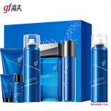 高夫（gf） 男士洗面奶套装恒润保湿套盒乳控油补水保湿护肤 恒润四件套+喷雾