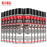 KORL汽车底盘装甲自喷防锈漆防腐隔音粒粒胶装甲底盘装甲漆侧裙颗粒胶 12瓶装（suv推荐使用量）