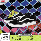 vansVans范斯官方 经典款Old Skool黑色复古街头板鞋运动鞋出游好鞋 黑色 40