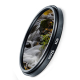 一叶兰 ND减光镜 圆形滤镜 适用于索尼佳能尼康单反相机 中灰密度镜风光摄影滤镜 不可调 ND8 三档减光镜 52mm